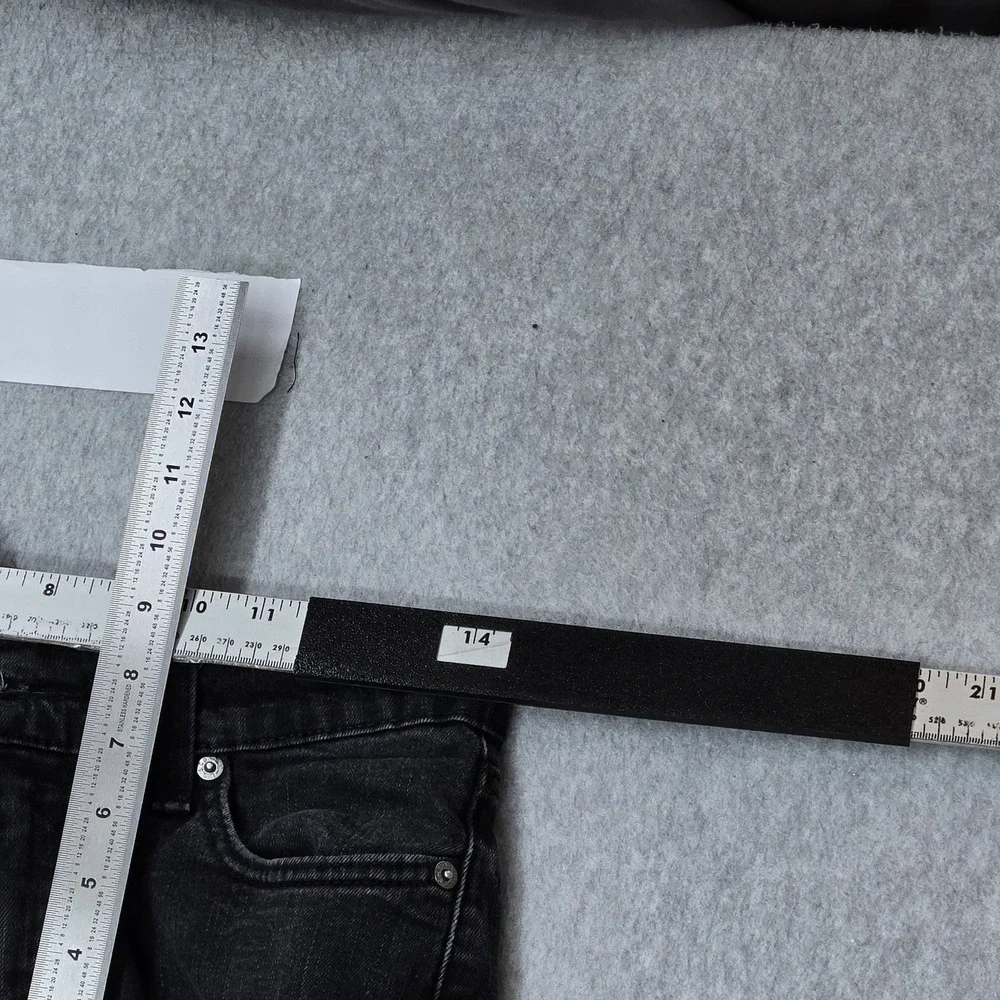 Levi's 514 Men Jeans 30X32 Black Denim Slim Fit 30